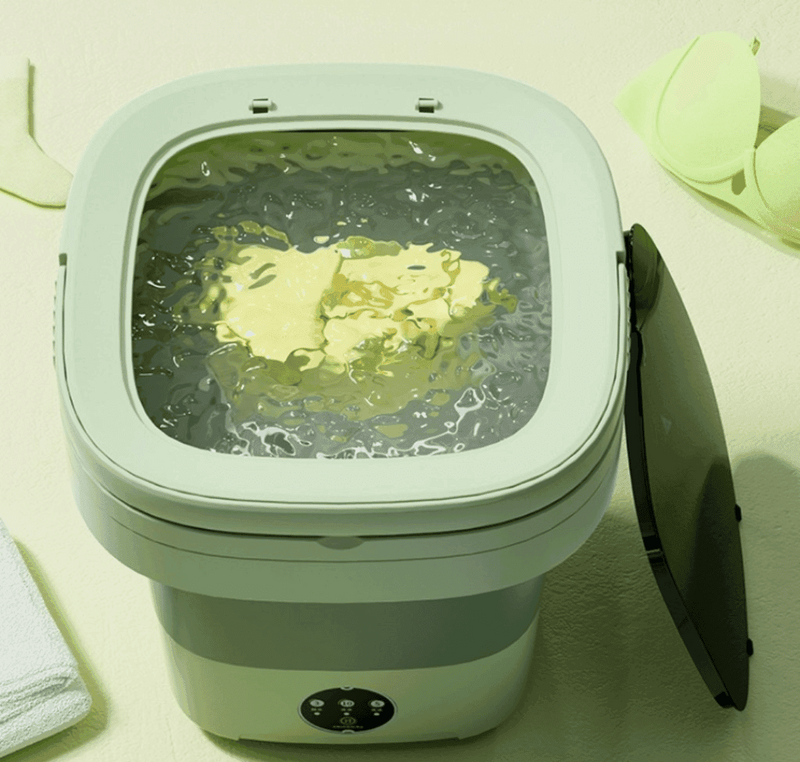 Mini Máquina de Lavar Portátil TurboClean