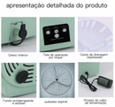 Mini Máquina de Lavar Portátil TurboClean