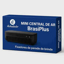 Mini Central de Ar BrasiPlus + Fixadores de parede