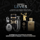 Promoção Pague 2 Leve 5 - Khanhar, The Kingdom Men, Lattafa Fakhar, AL Noble Ameer e Assad Lattafa - 100ml cada - SUPER PROMOÇÃO DE ANIVERSÁRIO
