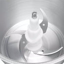 🍽️ Chega de Perder Tempo na Cozinha - Processador e Triturador de Alimentos Elétrico Grande 2 Litros